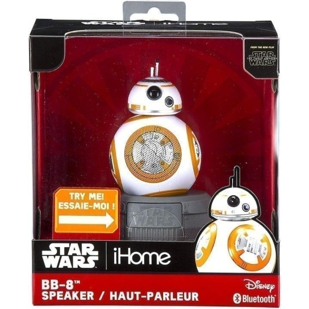 STAR WARS BB-8 DROID iHome Bluetooth Speaker New in Box